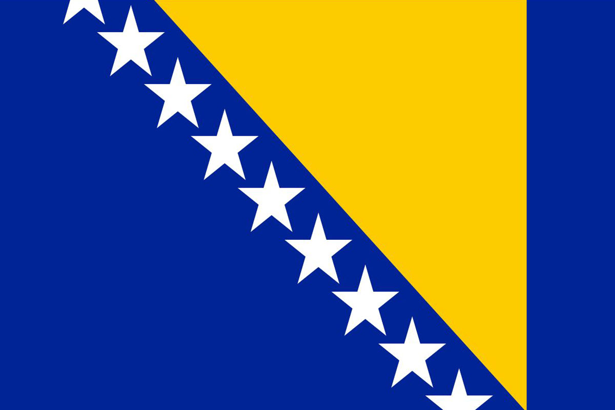 Bosnia repatriation flag.