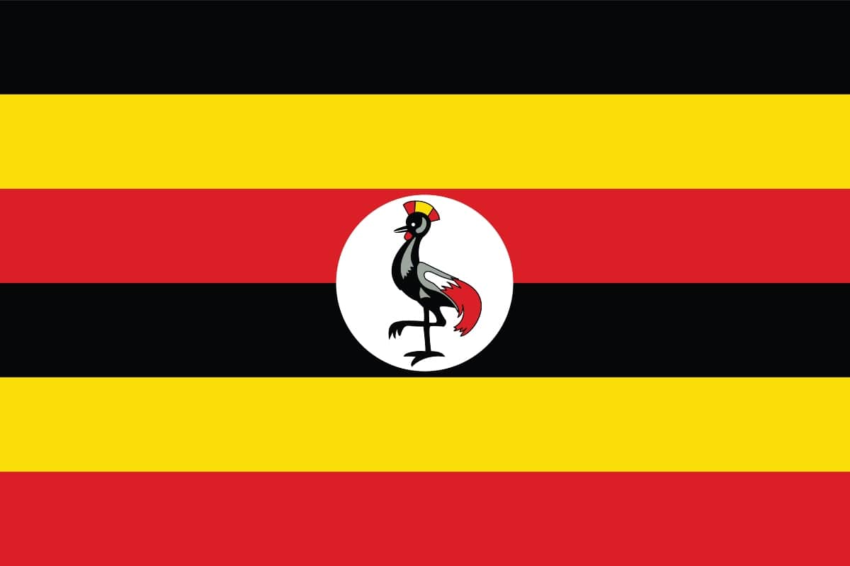 bell-flag-uganda Uganda flag.